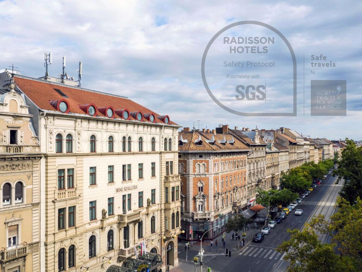 Radisson Blu Béke Hotel, Budapest Esterno foto